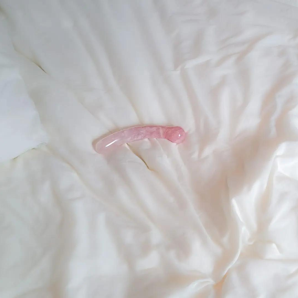 Rose Quartz Transform G-Spot Pleasure Wand