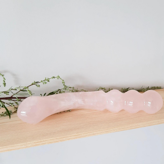 Rose Quartz Transform G-Spot Wand 2 in 1