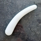 White Jade Sooth Curved Wand